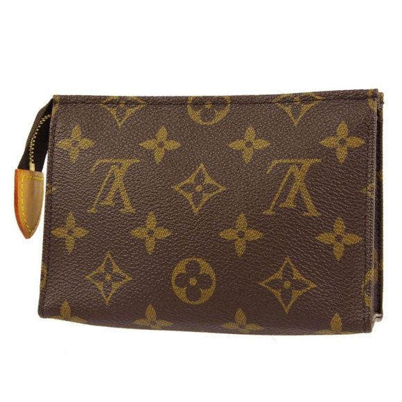 Louis Vuitton Monogram Poche Toilette 15 Cosmetic Pouch Bag - Picture 4 of 9
